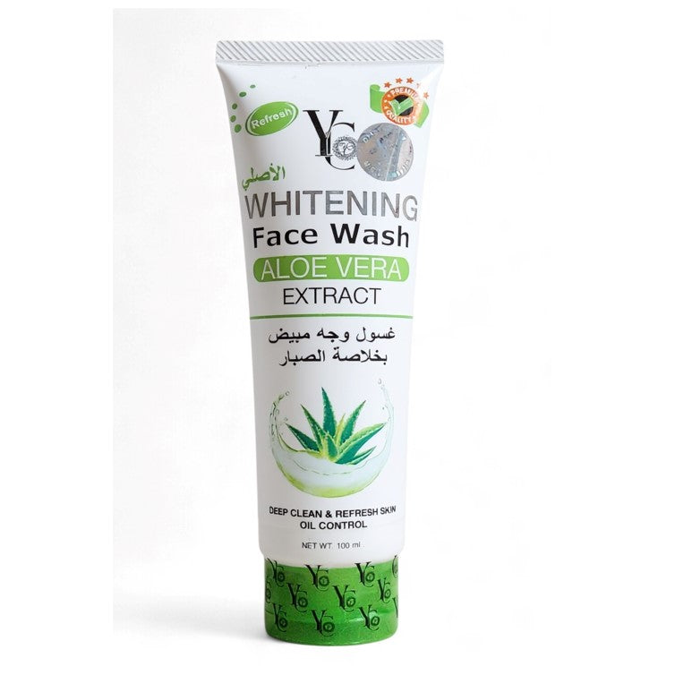 YC Whitening Face Wash Aloe Vera Extract 100ml
