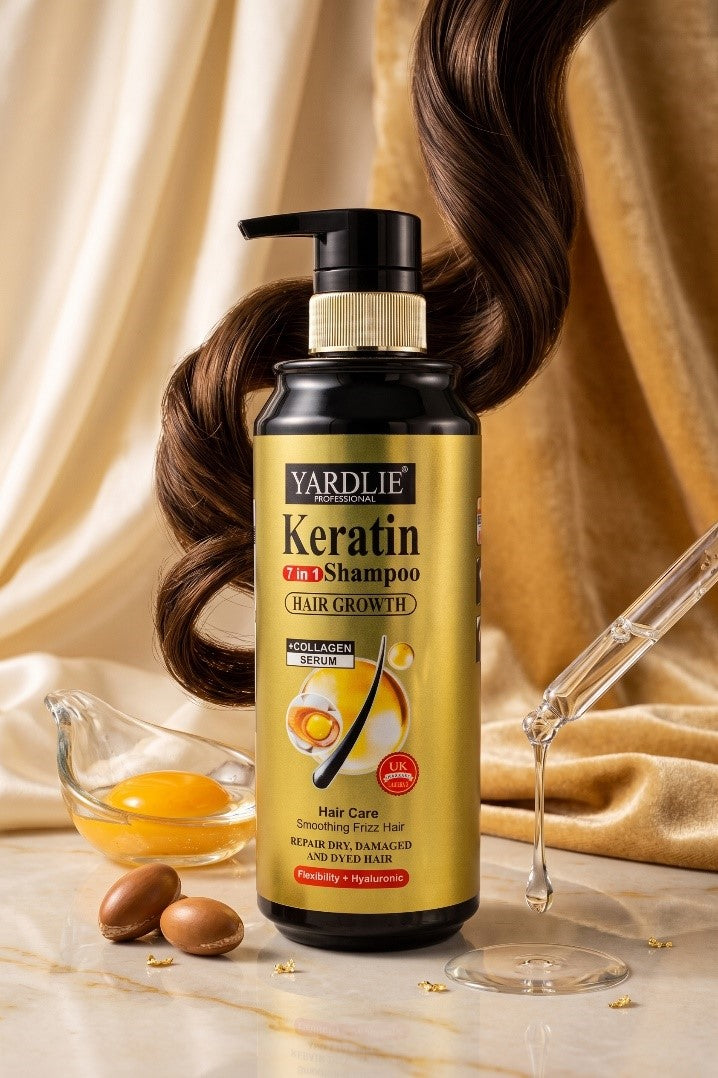 Yardlie Keratin 7 In 1 Hair Growth Shampoo 500ml