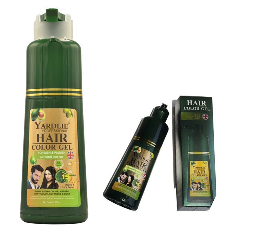 Yardlie Hair Color Gel Dark Brown 200ml