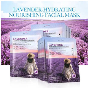 ZOZU Lavender Hydrating Nourishing Facial Mask 25g
