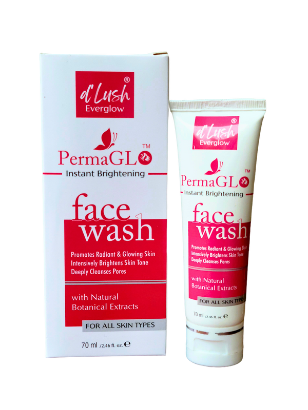 D'Lush PermaGlow Instant Brightening Face Wash 70ml - Urban Beauty