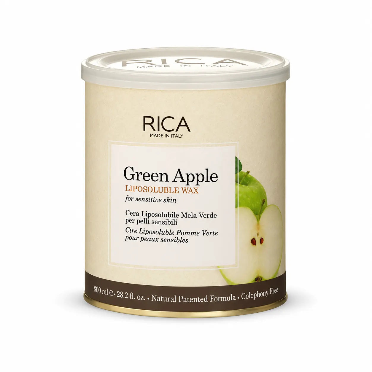 Rica Wax Green Apple Liposoluble 800ml
