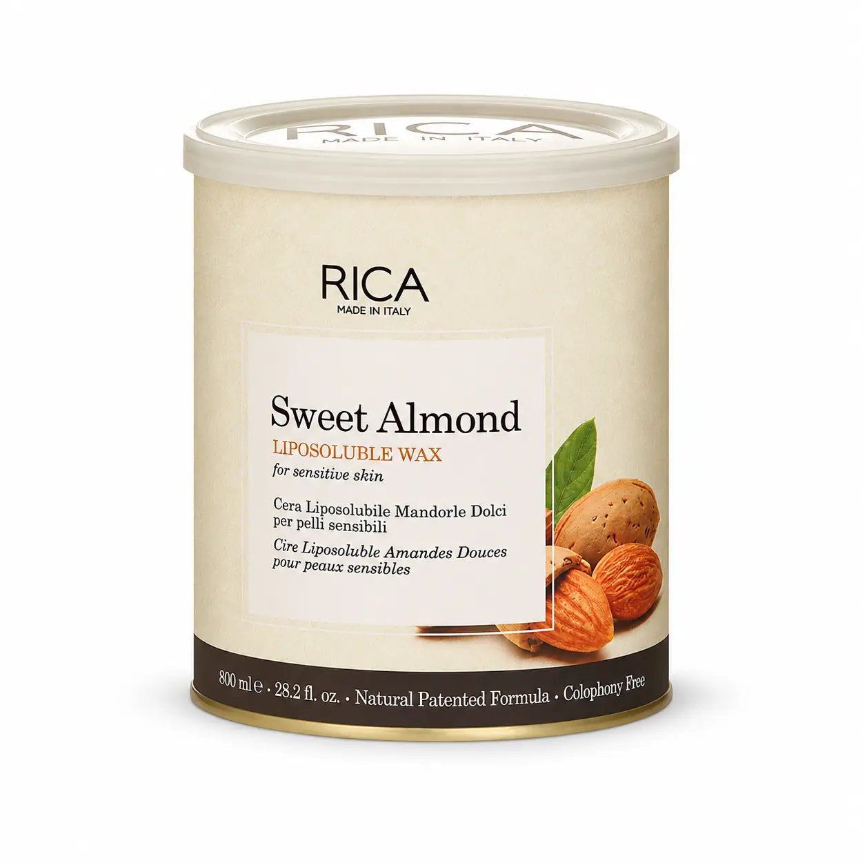 Rica Wax Sweet Almond Liposoluble 800ml