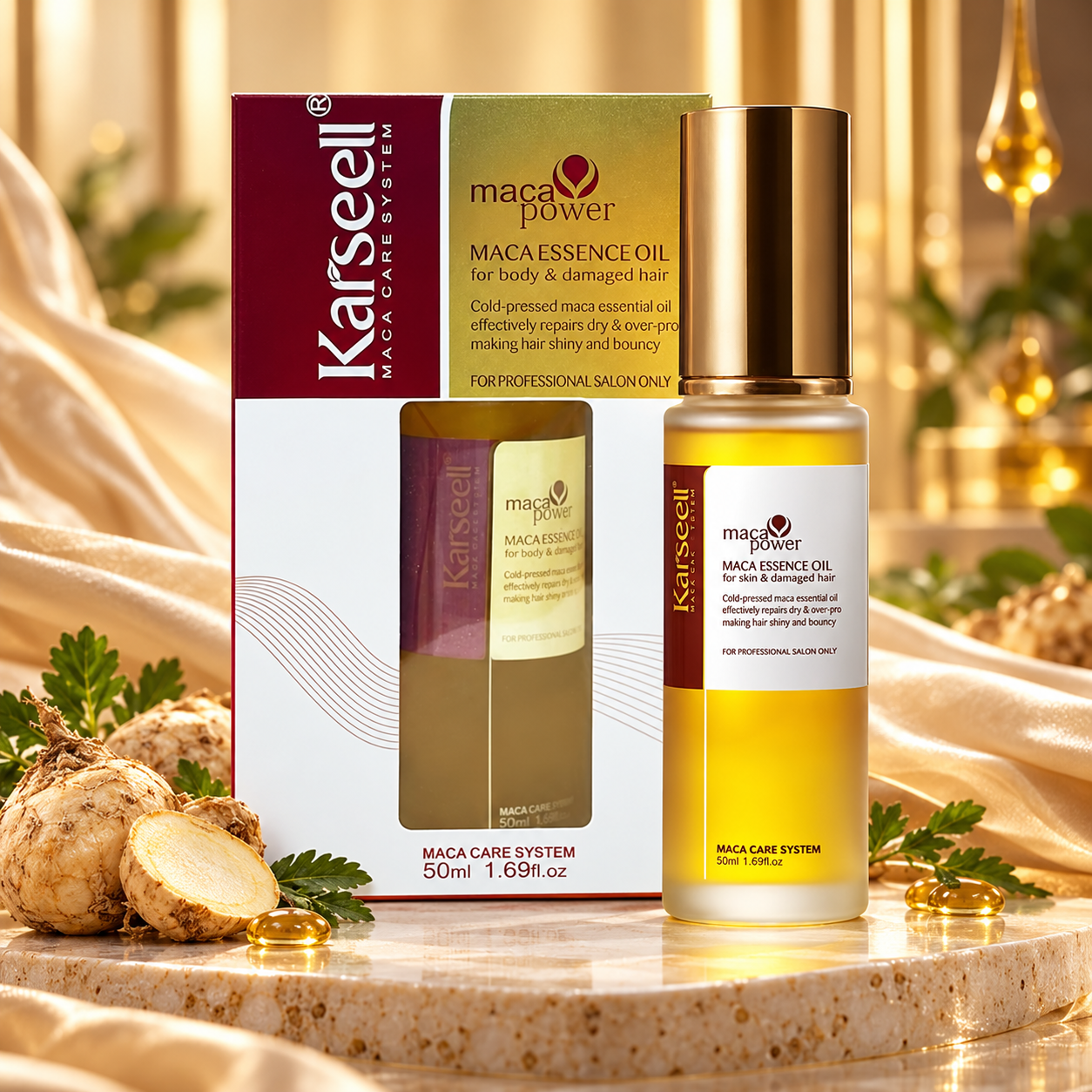 Karseell Maca Essence Oil for dry and damaged hair 50ml