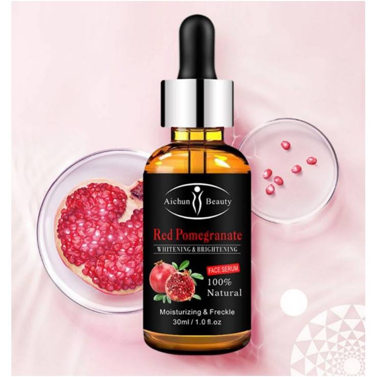 Aichun Beauty Face Whitening Red Pomegranate Serum