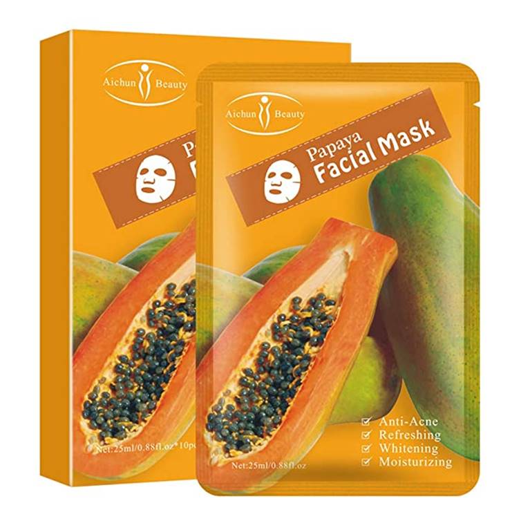 Aichun Beauty Papaya Facial Mask Sheet