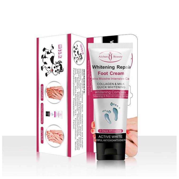 Aichun Beauty Whitening Repair Foot Cream Extra Moisture Collagen & Milk