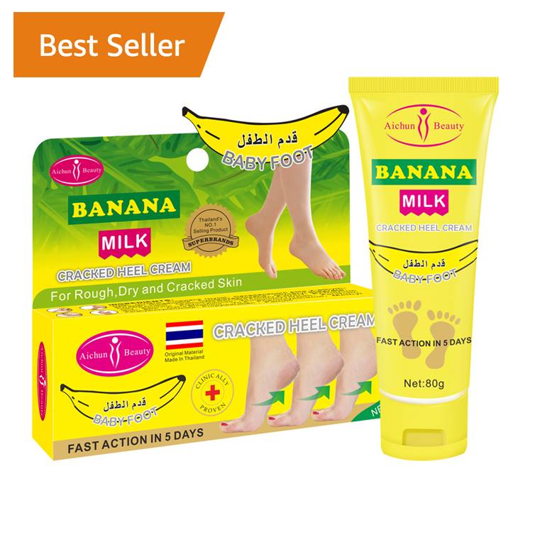 Aichun Beauty banana Milk Cracked Heel Cream