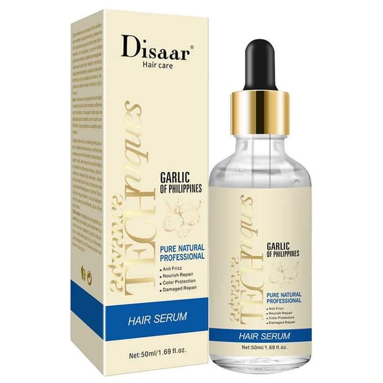 Disaar Garlic Hair Serum Anti Frizz and Damage Repair