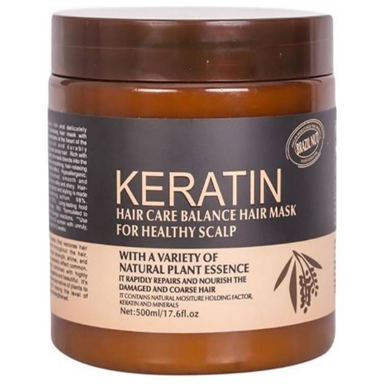 Keratin Hair Mask Brazil Nut for Healthy Scalp 500ml Urban Beauty