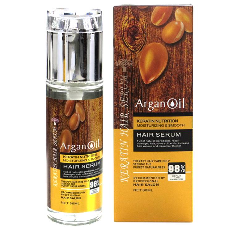 Argan Oil Keratin Nutrition Hair Serum 80ml