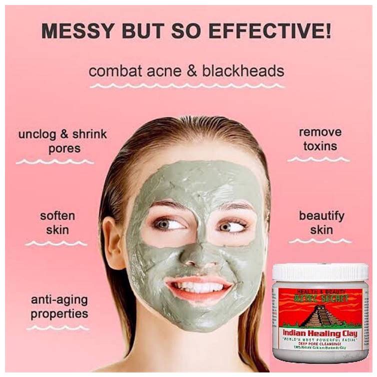 Aztec Secret Indian Healing Clay 1 lb (454g)