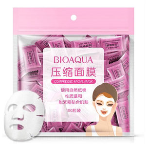 BIOAQUA Compressed Facial Sheet Mask 50pcs