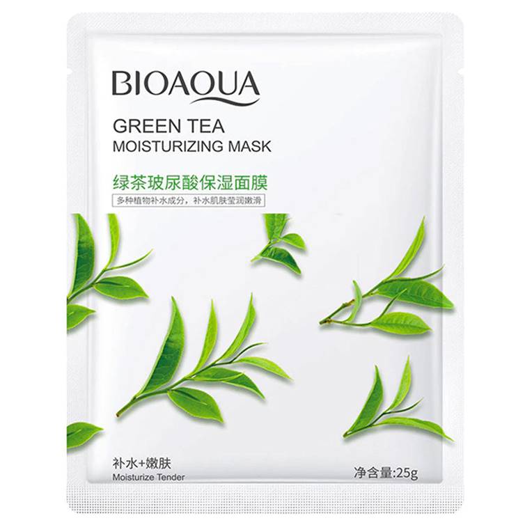 BIOAQUA Green Tea Moisturizing Sheet Mask 25g