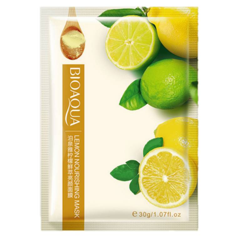 BIOAQUA Lemon Fresh and Bright Face Mask