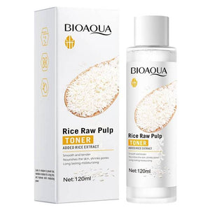 BIOAQUA Rice Raw Pulp Whitening Facial Toner 120ml