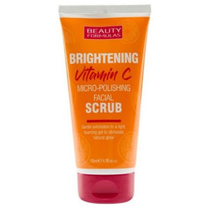 Beauty Formulas Brightening Vitamin C Micro Polishing Facial Scrub 150ml