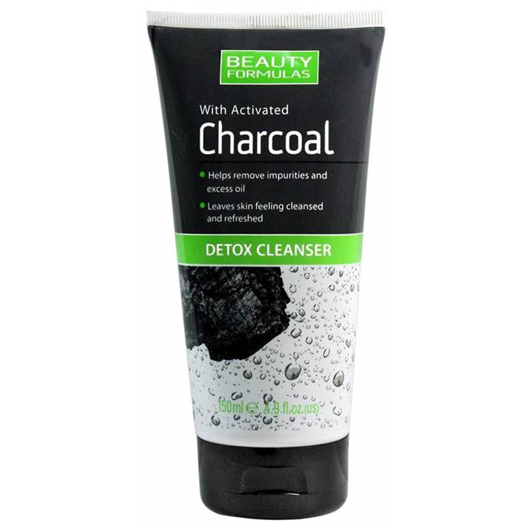 Beauty Formulas Charcoal Detox Cleanser 150ml