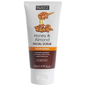 Beauty Formulas Honey & Almond Facial Nourishing Scrub 150ml