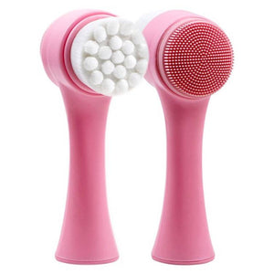 Silicone Double Sided Facial Cleansing Brush