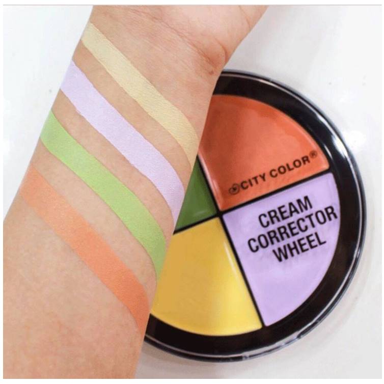 City Color Cream Corrector Wheel