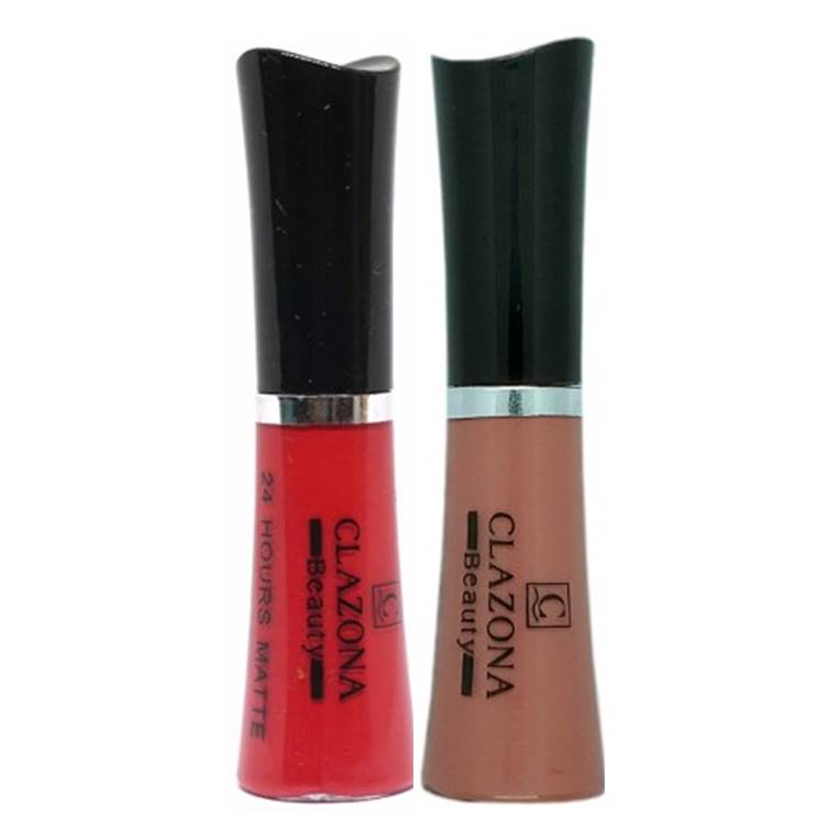 Clazona Permanent Stay Matte Lip Gloss 536 & 523