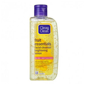 Clean and Clear Fruit Essentials Energizing Lemon Facial Cleanser 100ml