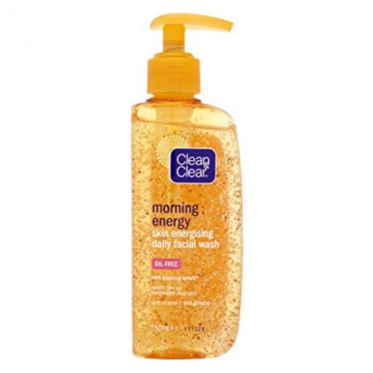 Clean and Clear Morning Energy Skin Energizing Daily Facial Wash 150ml