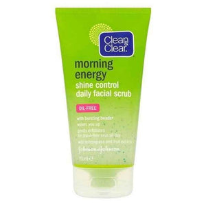 Clean and Clear Morning Energy Shine control Daily Facial Scrub 150ml