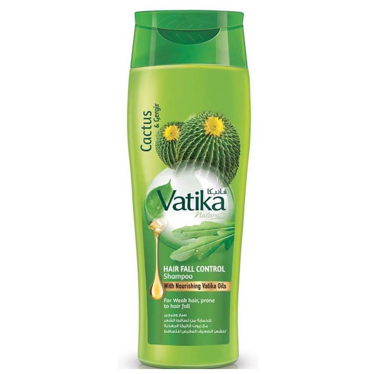 Dabur Vatika Cactus and Gergir Hair Fall Control Shampoo 185ml