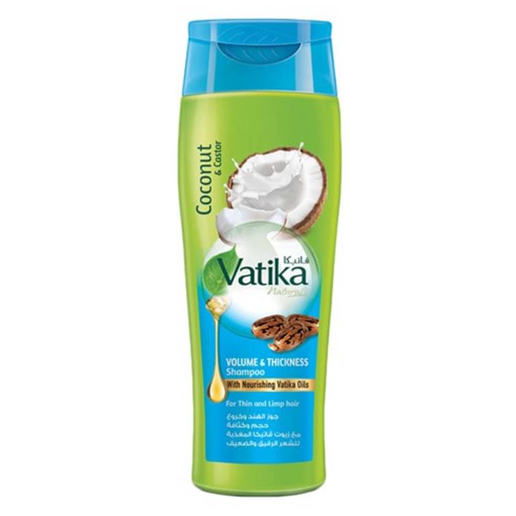 Dabur Vatika Coconut and Castor Volume & Thickness Shampoo 185ml