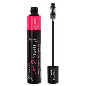 Rimmel London Day 2 Night Waterproof Mascara Black