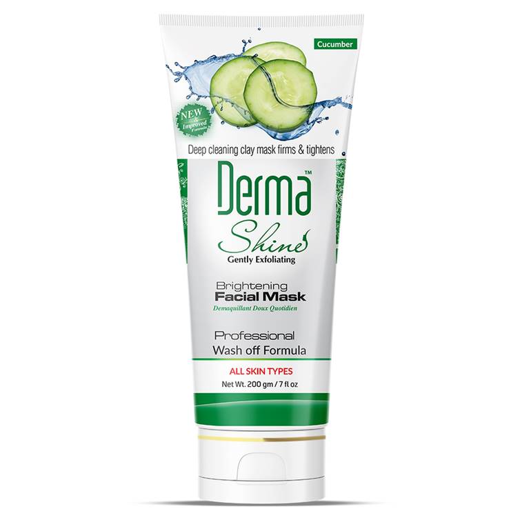 Derma Shine Hydrating Cucumber Facial Mask