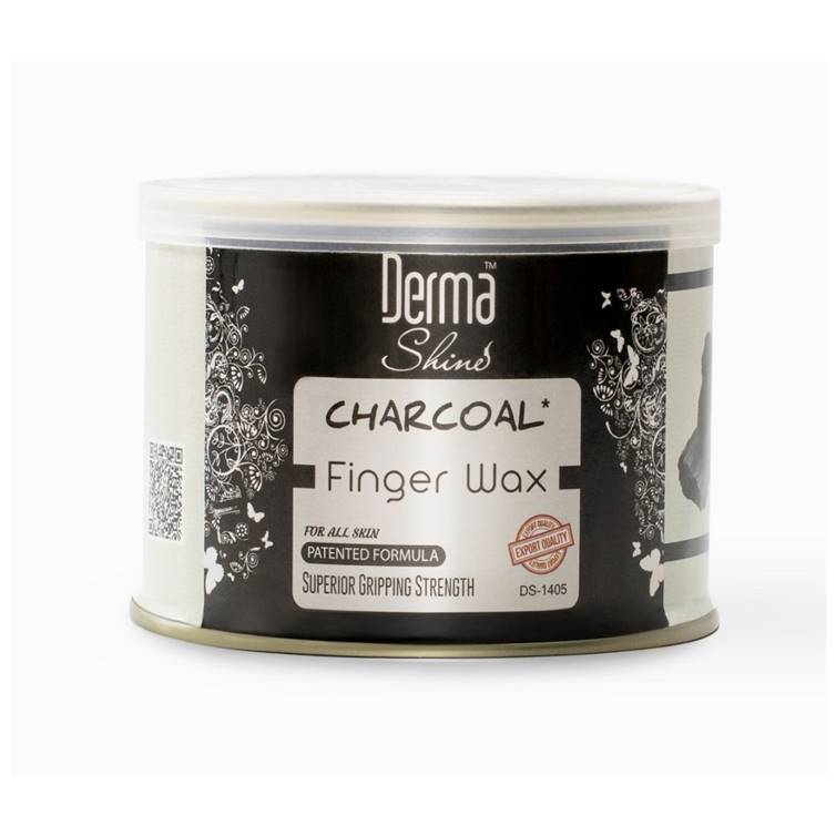 Derma Shine Charcoal Finger Wax 250g