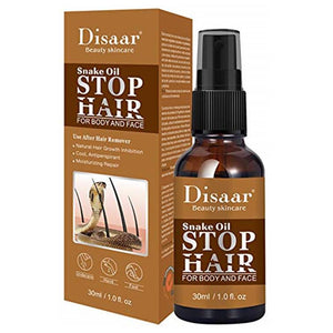 Disaar Snake Oil Stop Hair Natural Hair Inhibitor for Face and Body