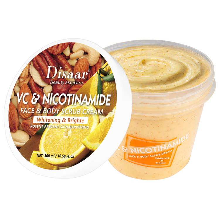 Disaar VC & Nicotinamide Face & Body Scrub Cream 300ml