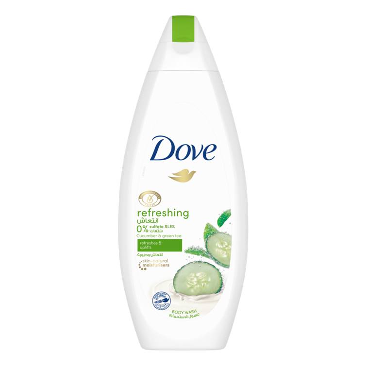 Dove Refreshing Body Wash Cucumber & Green Tea 250ml