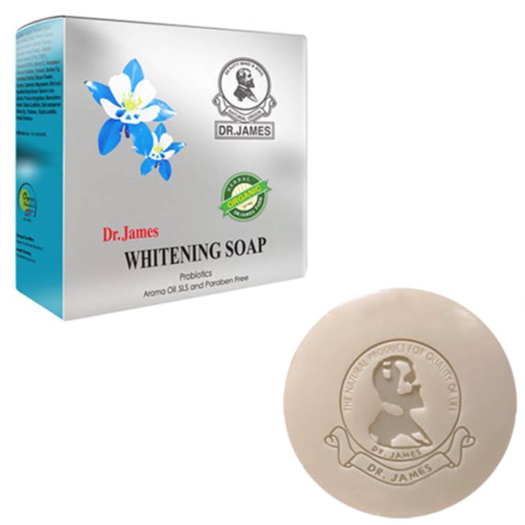 Dr. James Whitening Soap 80g