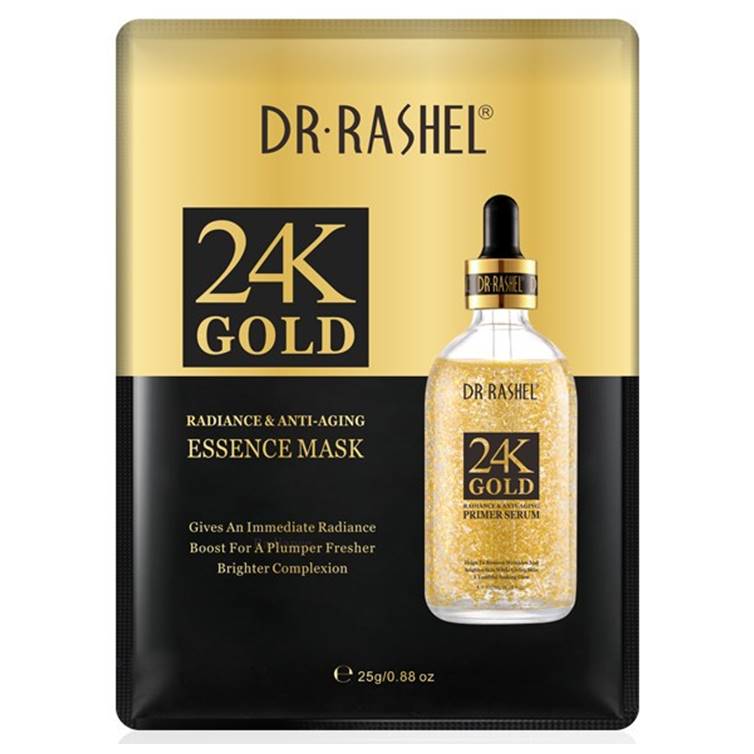 Dr. Rashel 24K Gold Radiance & Anti Aging Essence Mask 25g