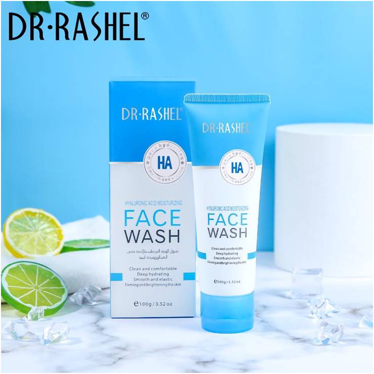 Dr. Rashel Hyaluronic Acid Moisturizing and Smooth Face Wash 100g
