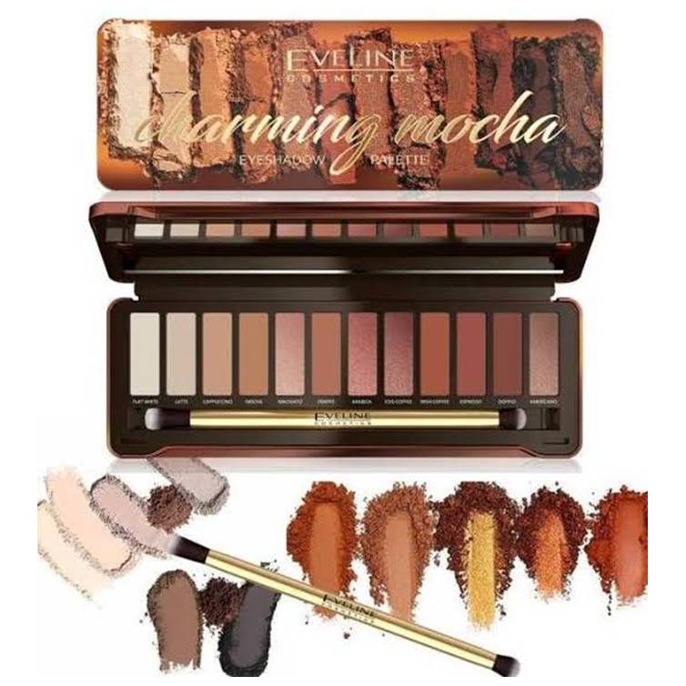 Eveline Charming Mocha Eye Shadow Palette