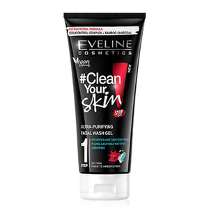 Eveline Clean Your Skin STEP 1 Ultra Purifying Facial Wash Gel 200ML