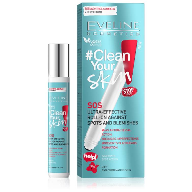 Eveline Clean Your Skin Ultra Effective Roll On 15ml