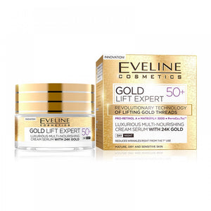 Eveline Cosmetics Gold Lift Expert Day And Night Cream 50+