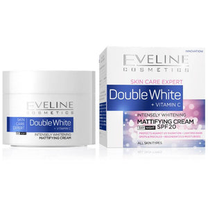 Eveline Double Whitening Mattifying Cream 50ml