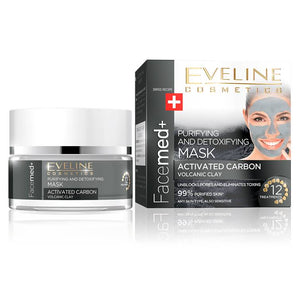 Eveline FaceMed Purifying Detoxifying Volcanic Clay Mask 50ml