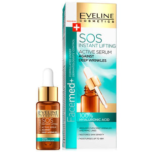 Eveline FaceMed SOS Active Serum 100% Hyaluronic Acid 18ml