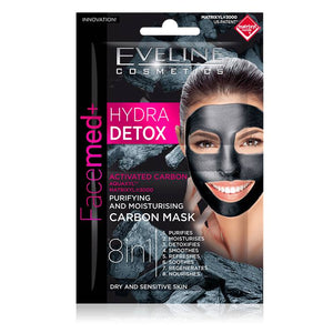 Eveline Hydra Detox Purifying And Moisturizing Carbon Mask