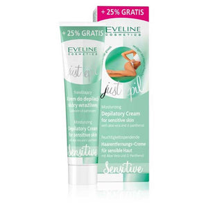 Eveline Just Epil Moisturizing Depilatory Cream for Sensitive Skin 125ml
