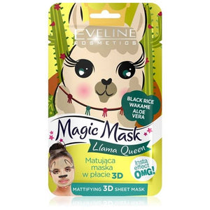 Eveline Magic Face Sheet Mask Queen Mattifying